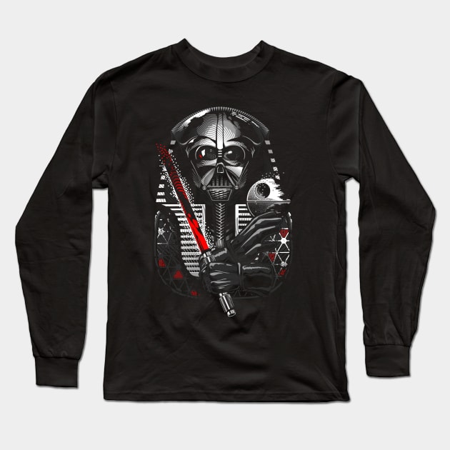 Dark Lord Tut Long Sleeve T-Shirt by Mr Eggs Favorites